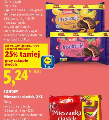 Mieszanka ciastek, XXL promocja w Lidl