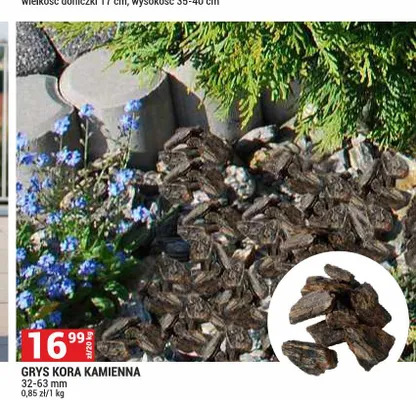 Grys kora kamienna 32-63 mm promocja w Merkury Market