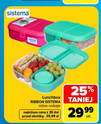 Lunchbox Ribbon Sistema promocja w Carrefour Market