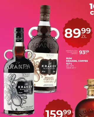 Rum Kraken Black Spiced promocja w Duży Ben
