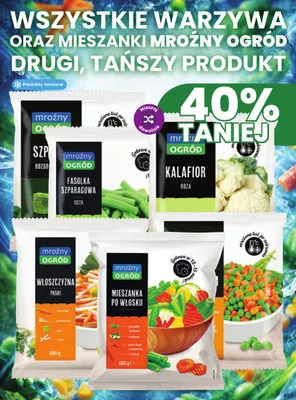 Szpinak rozdrobniony Mroźny Ogród promocja w Dino