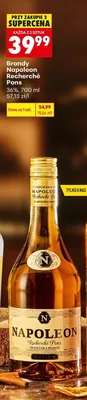 Brandy Napoleon Recherché Pons promocja w Biedronka