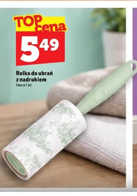 Rolka do ubrań z nadrukiem promocja w TOPAZ
