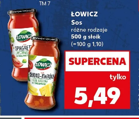Sos Łowicz promocja w Kaufland