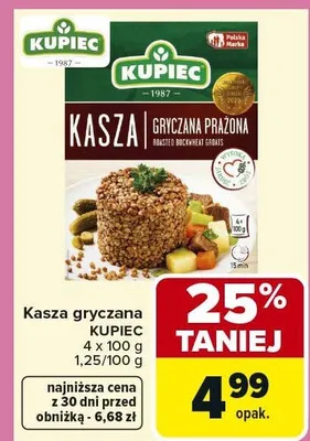 Kasza gryczana promocja w Carrefour