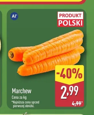 Marchew promocja w Aldi