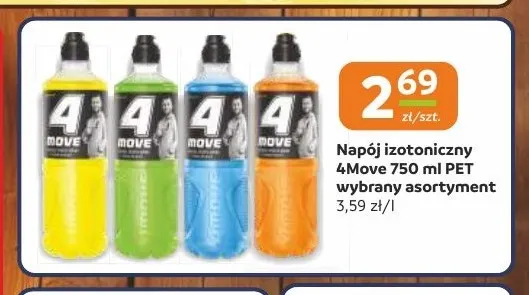 Napój izotoniczny 4Move promocja w Gama