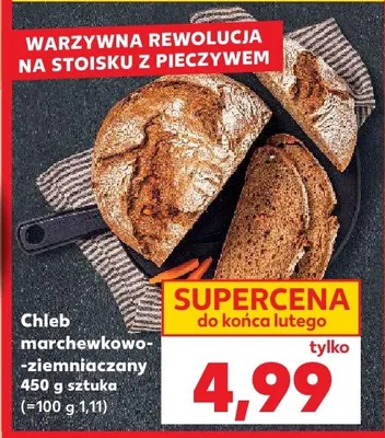Chleb marchewkowo-ziemniaczany promocja w Kaufland