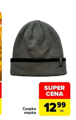 Czapka męska promocja w Carrefour
