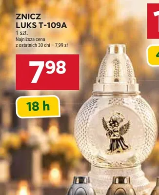 Znicz Luks T-109A promocja w Stokrotka