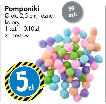 Pomponiki promocja w Tedi
