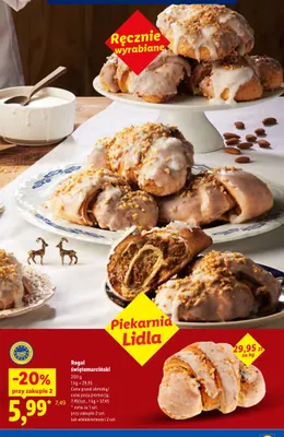 Rogal świętomarciński Piekarnia Lidla promocja w Lidl
