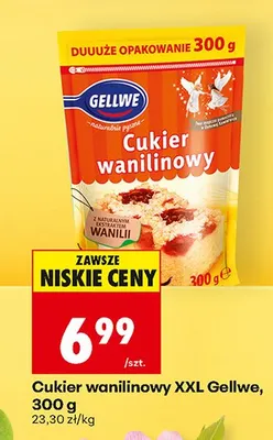 Cukier wanilinowy XXL promocja w Biedronka