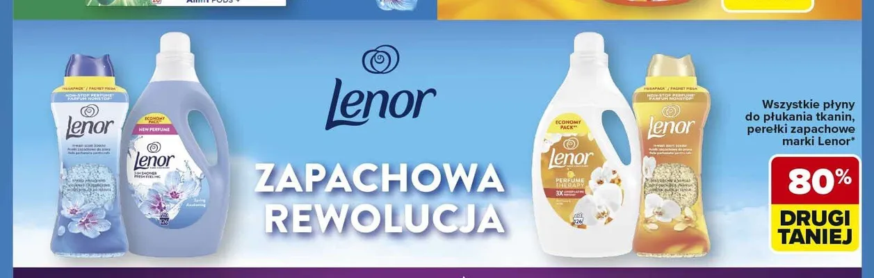 Płyn do płukania tkanin Lenor Gold Orchid promocja w Carrefour