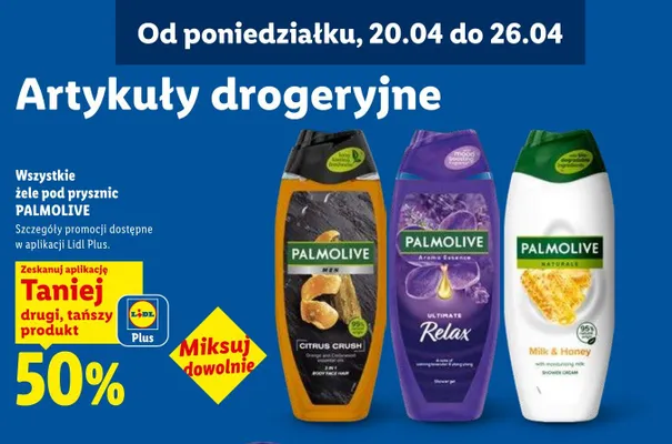 Żel pod prysznic fresh 3w1 promocja w Lidl