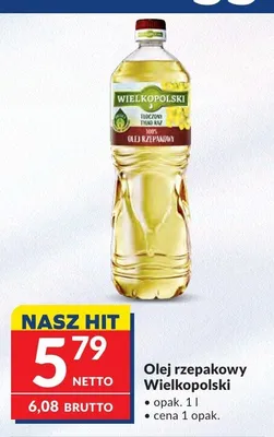 Olej rzepakowy Wielkopolski promocja w Makro
