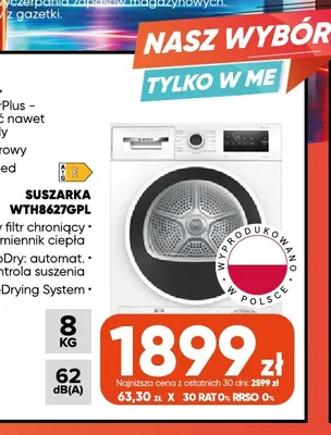 Suszarka WTH8627GPL Bosch promocja w Max Elektro