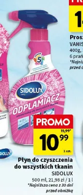 Płyn do czyszczenia do wszystkich tkanin promocja w Intermarche