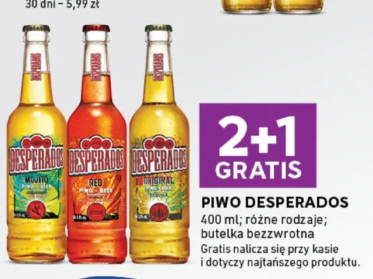 Piwo Desperados Mojito promocja w Stokrotka