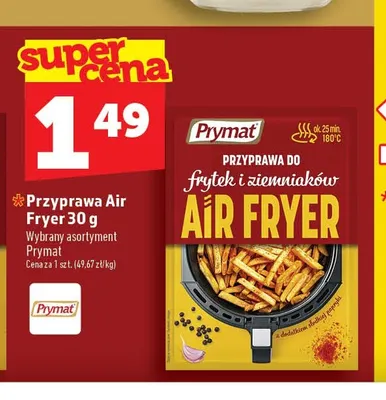 Przyprawa Air Fryer Prymat promocja w TOPAZ