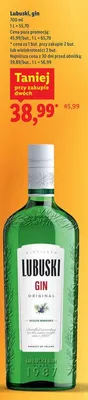 Gin promocja w Lidl