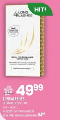 Serum do rzęs Long4Lashes promocja w Drogerie Natura