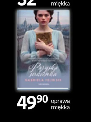 Książka Paryska sukienka Gabriela Feliksik oprawa miękka promocja w Empik