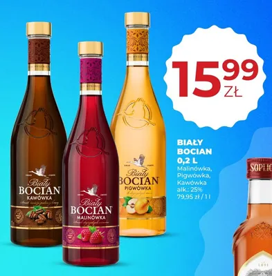 Biały Bocian Malinówka promocja w Duży Ben