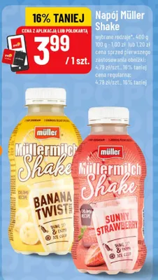 Napój Shake Sunny Strawberry promocja w POLOmarket