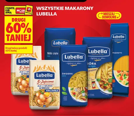 Makaron Lubella Świderki promocja w Biedronka