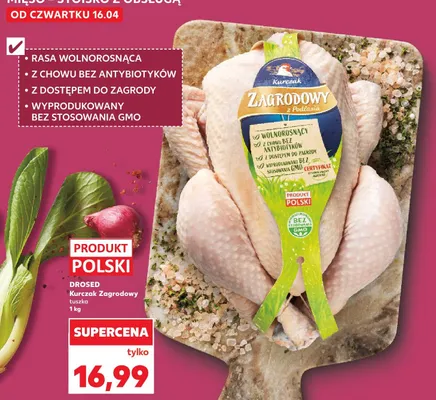 Kurczak zagrodowy tuszka promocja w Kaufland
