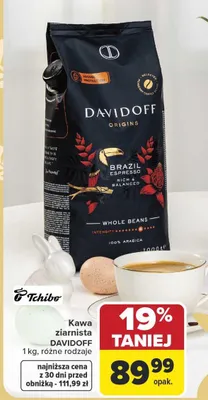 Kawa ziarnista różne rodzaje promocja w Carrefour