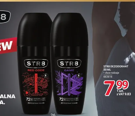 STR8 Dezodorant Red Code 663616 promocja w Selgros