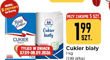 Cukier biały Diamant promocja w Społem Częstochowa