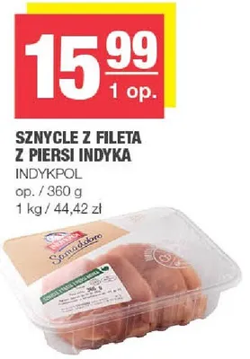 Sznycle z fileta z piersi indyka promocja w SPAR