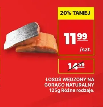 Łosoś wędzony na gorąco naturalny promocja w API Market