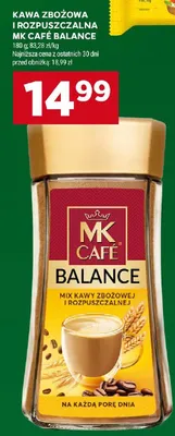 Kawa zbożowa i rozpuszczalna mk cafe balance promocja w Stokrotka