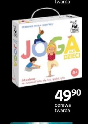 Książka Joga dla dzieci oprawa twarda promocja w Empik