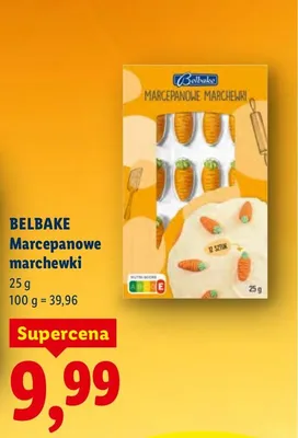 Marcepanowe marchewki promocja w Lidl