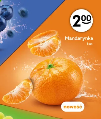 Mandarynka promocja w Żabka