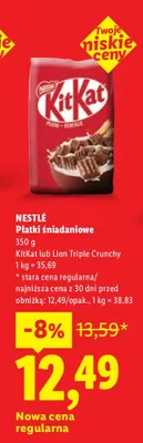 Płatki śniadaniowe KitKat  promocja w Lidl