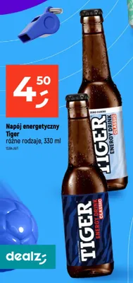 Napój energetyczny Tiger Zero Cukru Classic promocja w Dealz