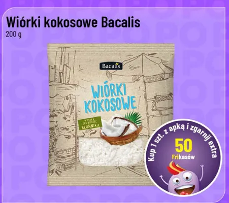 Wiórki kokosowe Bacalis promocja w POLOmarket
