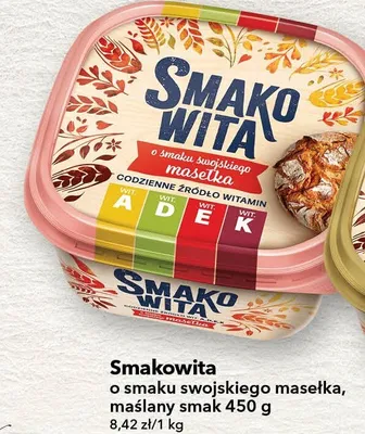 Smakowita o smaku swojskiego masełka, maślany smak promocja w LEWIATAN