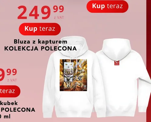 Bluza z kapturem KOLEKCJA POLECONA promocja w Poczta Polska