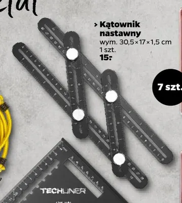 Kątownik nastawny promocja w Netto