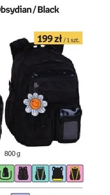 Plecak CoolPack Black promocja w Empik