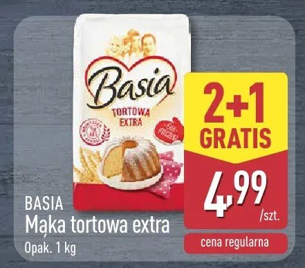 Mąka tortowa extra promocja w Aldi
