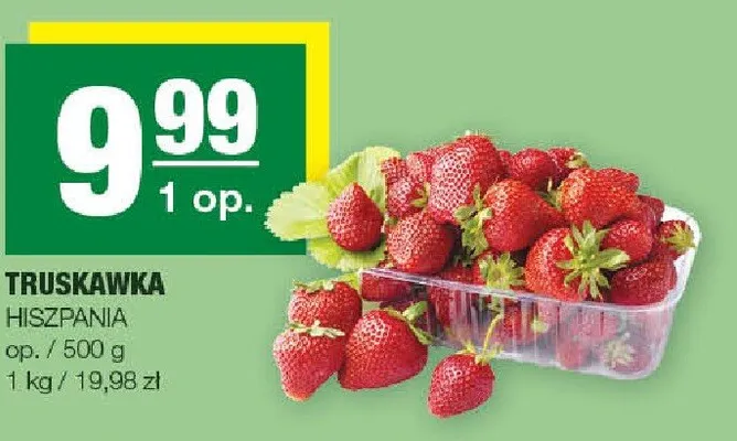 Truskawka promocja w SPAR