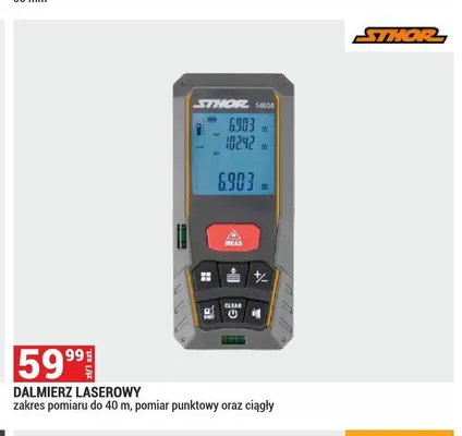 Dalmierz laserowy Sthor promocja w Merkury Market